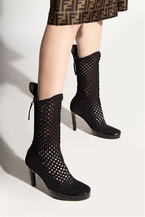 fendi cage boots|Boots & Booties .